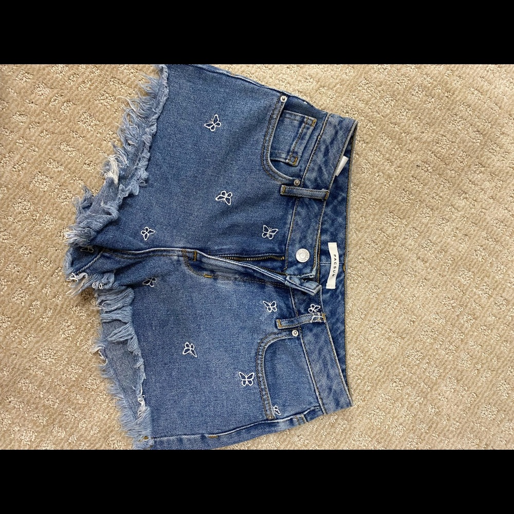 Butterfly Jean shorts!